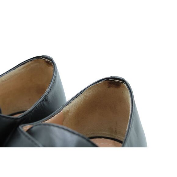 Alberta Ferretti Oxfords in Black Leather - Picture 8 of 8